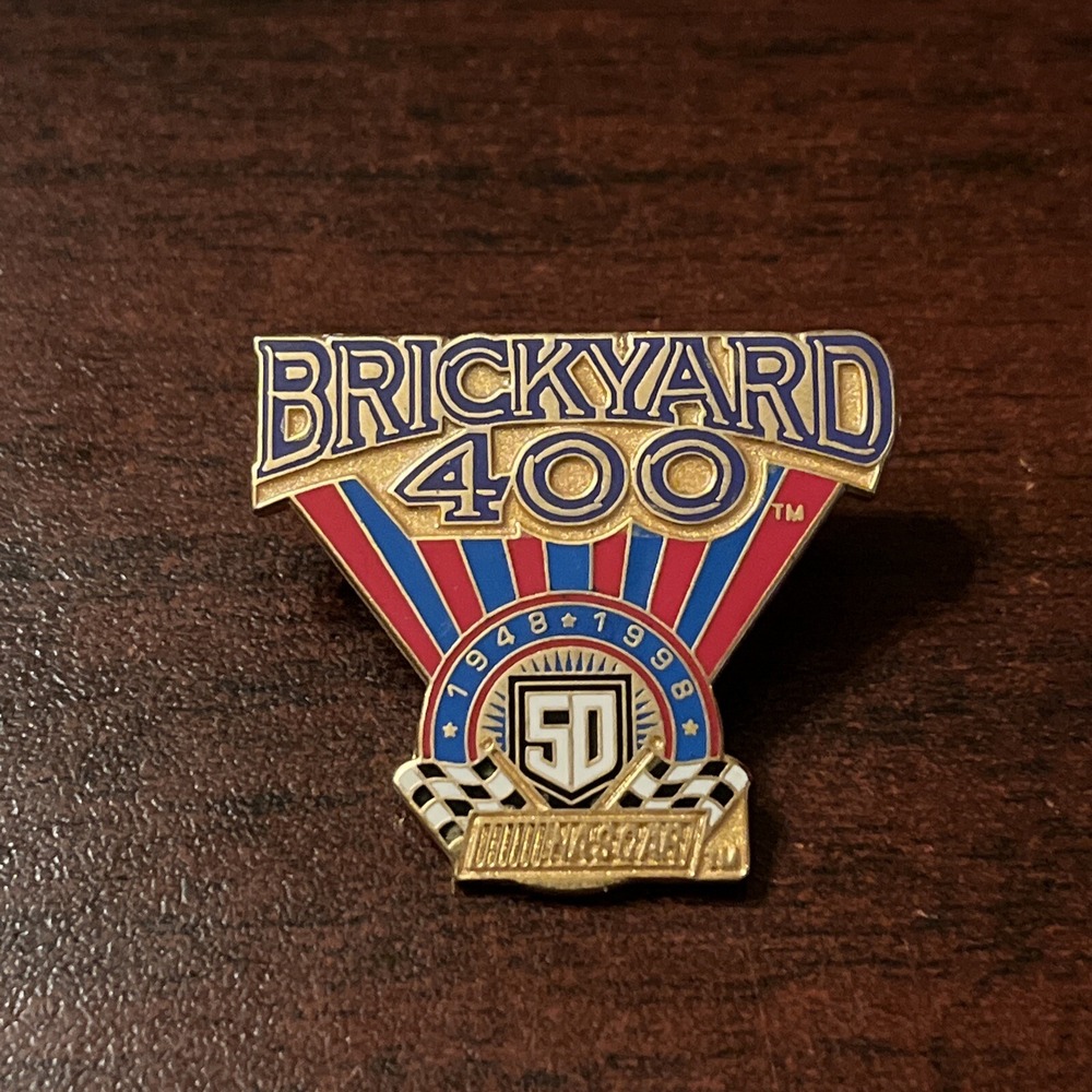 Vintage 1998‎ NASCAR Brickyard 400 Lapel Pin